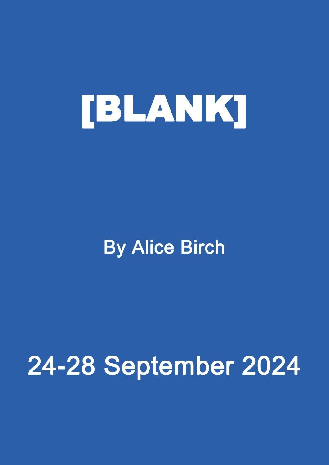 [BLANK] flyer image